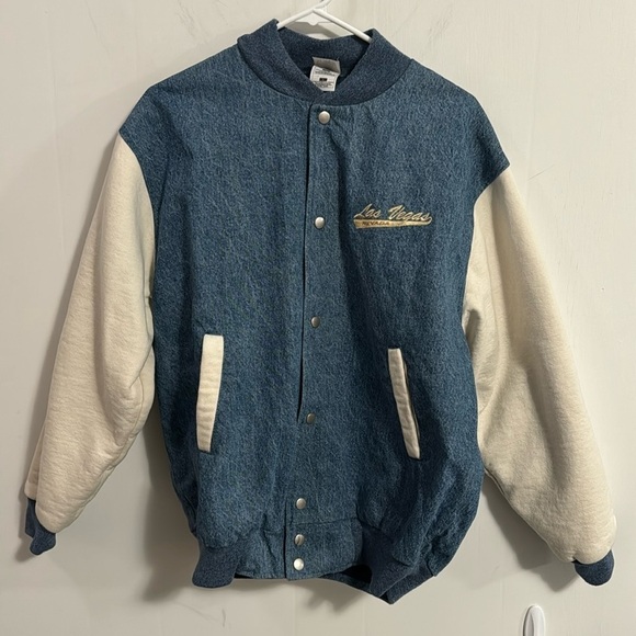 Fruit of the Loom Suprr Cotton Las Vegas jacket Sz Large. Good condition - Picture 1 of 10